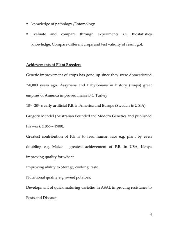Page 4 – KST 305: Plant Breeding Notes – Kenyaplex