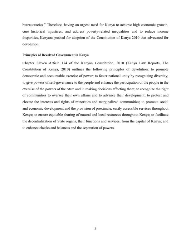 Page 3 – Assessing the economic impact of devolution in kenya: opportunities and challenges – Kenyaplex