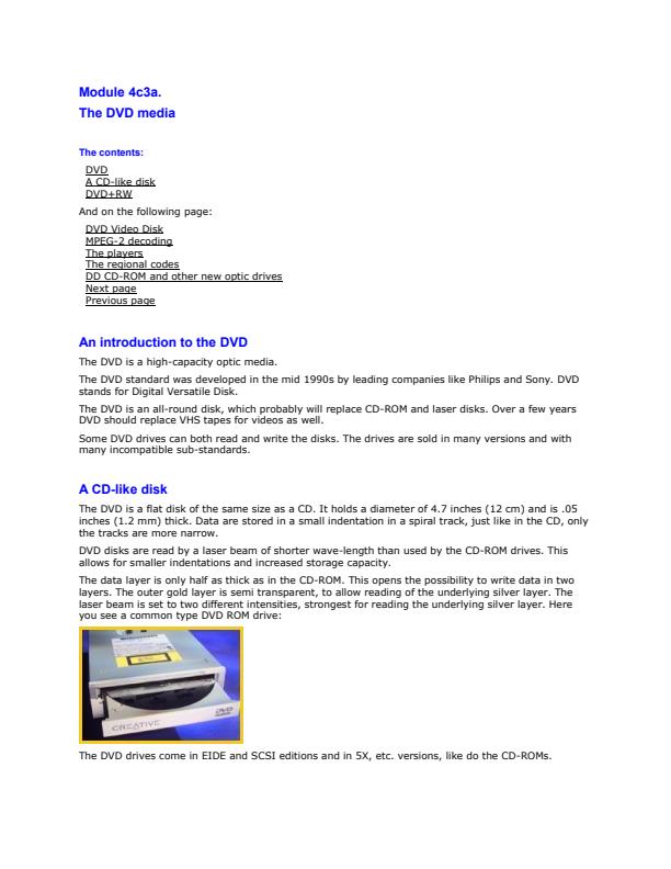 Page 1 – Detailed computer hardware notes for revision 2020 – Kenyaplex
