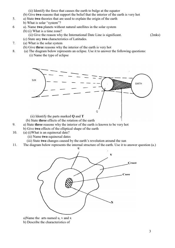 Page 3 – Geography Revision Booklet – Kenyaplex