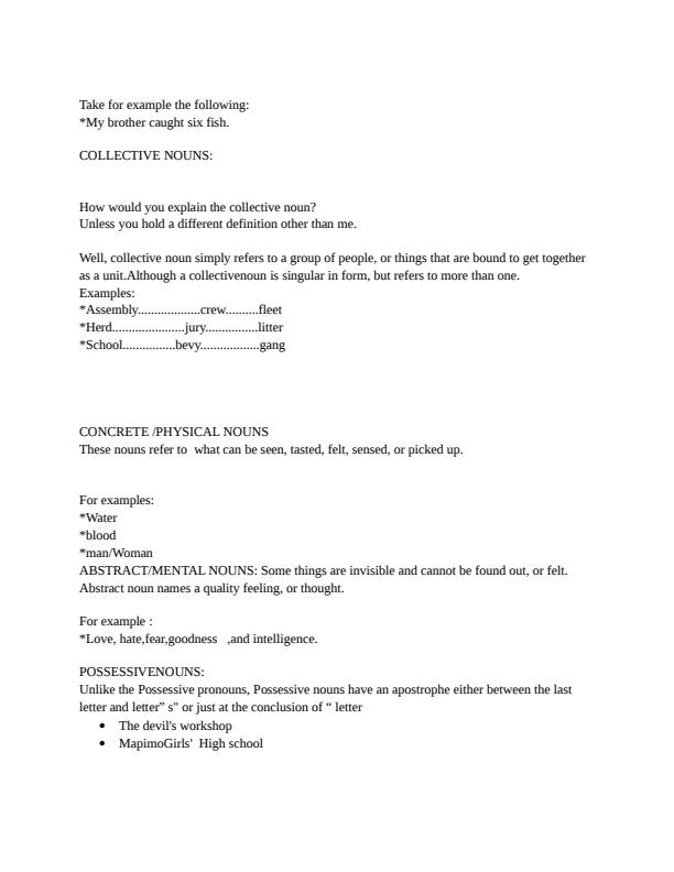 Page 4 – English Grammar skills From Form 1, 2, 3 and 4. Comprehensive Notes – Kenyaplex