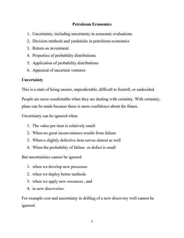 Page 1 – EEN 506: Petroleum Engineering Notes – Kenyaplex