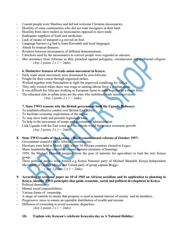 Page 4 – Top Student History and Government Revision Kit – Kenyaplex