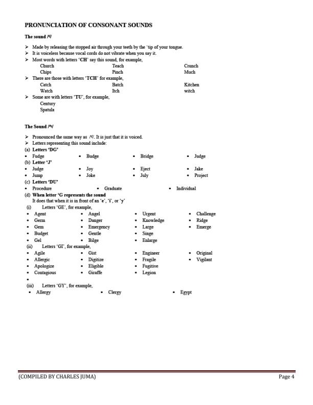 Page 4 –  New Form 1 English Complete Notes – Kenyaplex