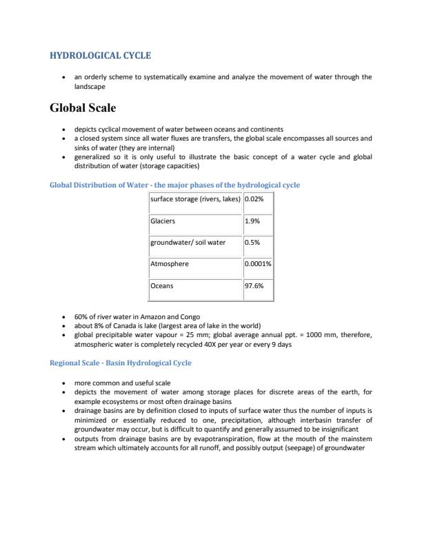 Page 1 – AGE 201: Physical Geography 2 Notes – Kenyaplex