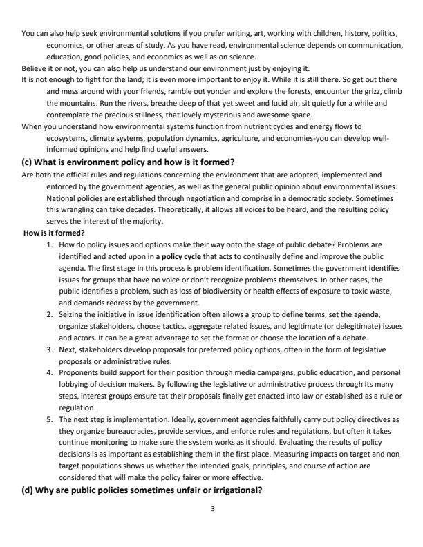 Page 2 – TOHM 482: Conservation Policy and Law Notes – Kenyaplex