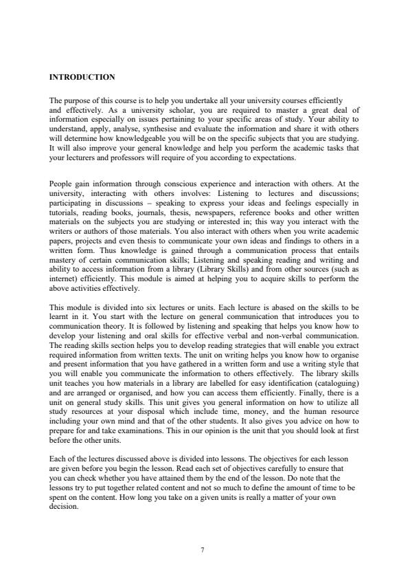 Page 1 – UCU 100: Communication Skills Notes – Kenyaplex