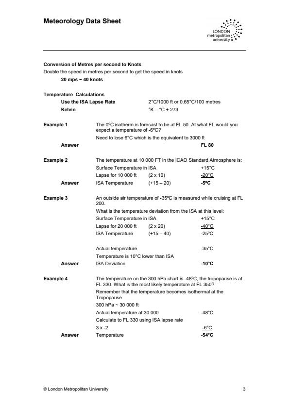 Page 3 – Aviation Meteorology Notes – Kenyaplex