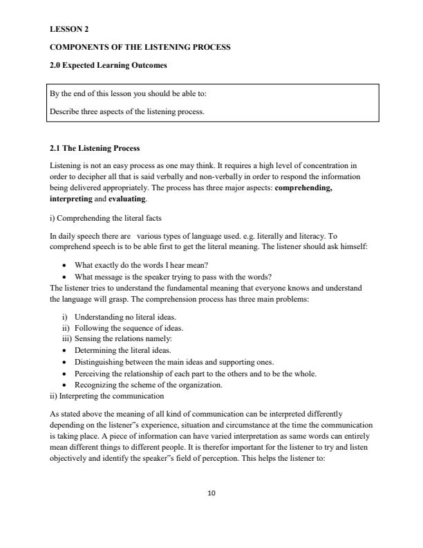 Page 3 – BLA1110: The Use of English for Academic Purposes – Kenyaplex