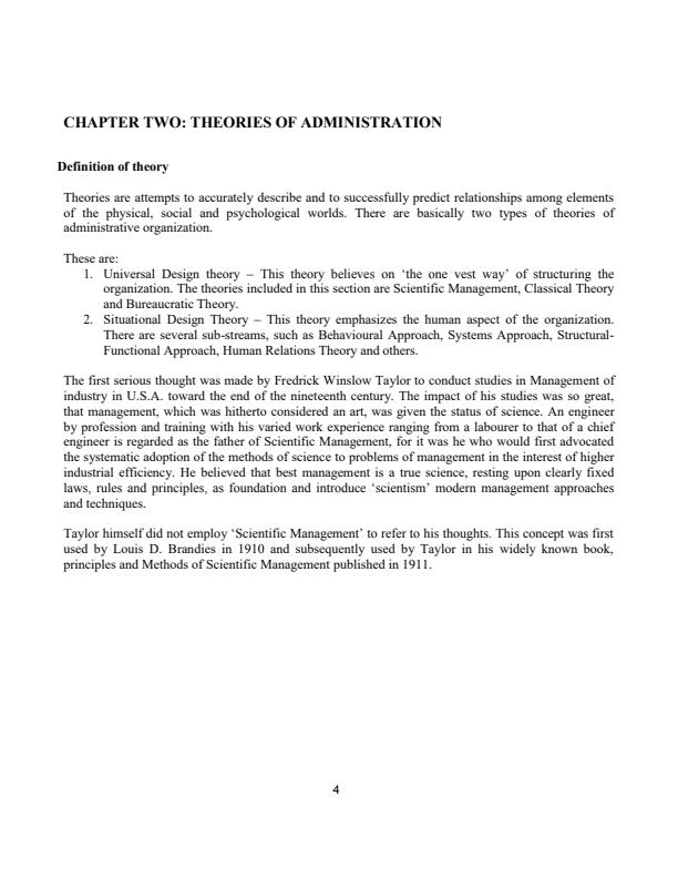 Page 4 – BEM 4109: Educational Administration and Planning Notes – Kenyaplex