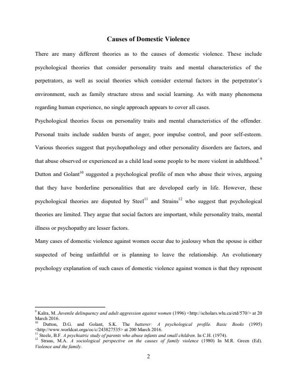 Page 3 – The extent to which the protection against domestic violence act, 2015 can offer protection to men and women victims of domestic violence in Kenya – Kenyaplex