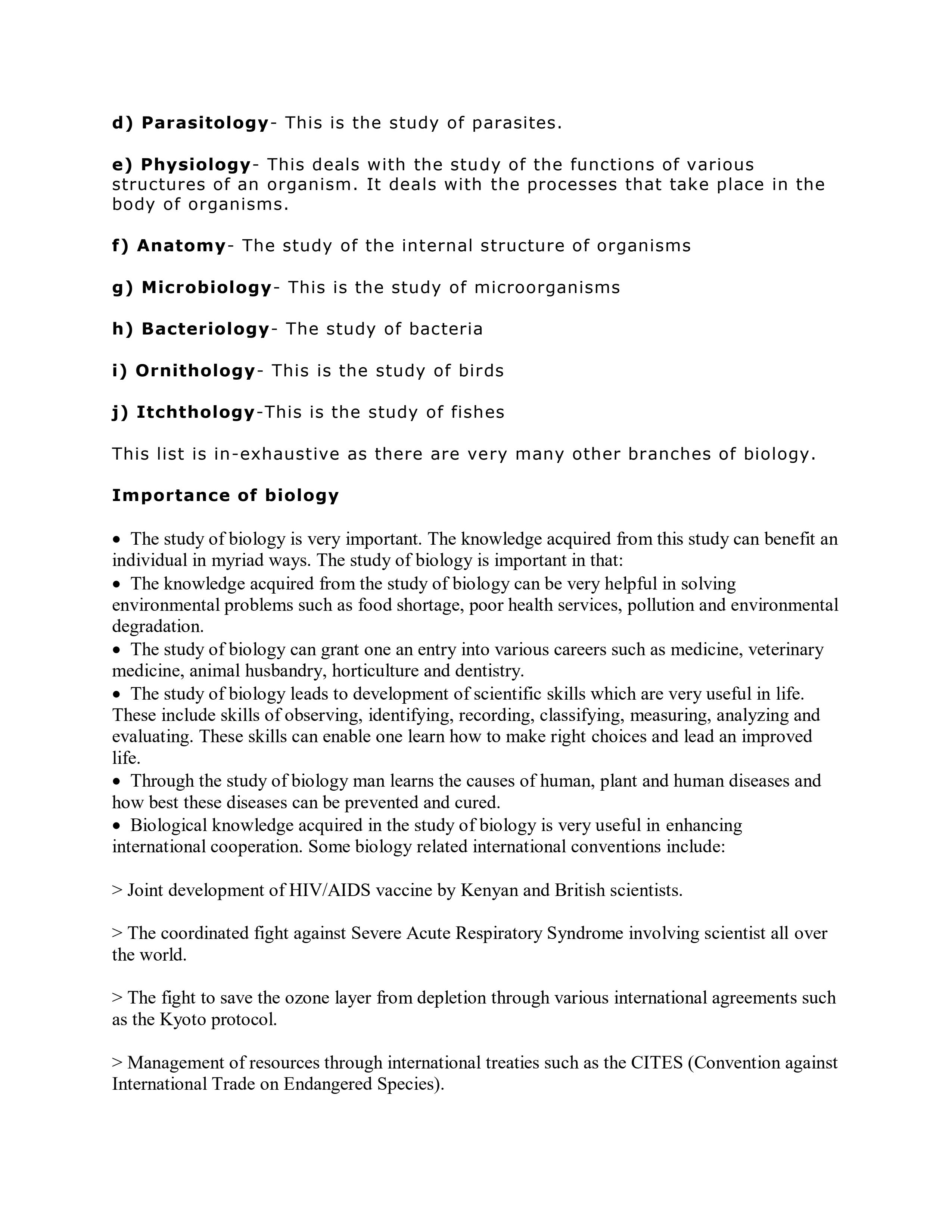 Page 2 – Form 1 Biology Notes  – Kenyaplex