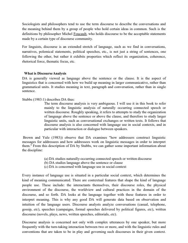 Page 2 – BLA 3212 Discourse Analysis Notes – Kenyaplex