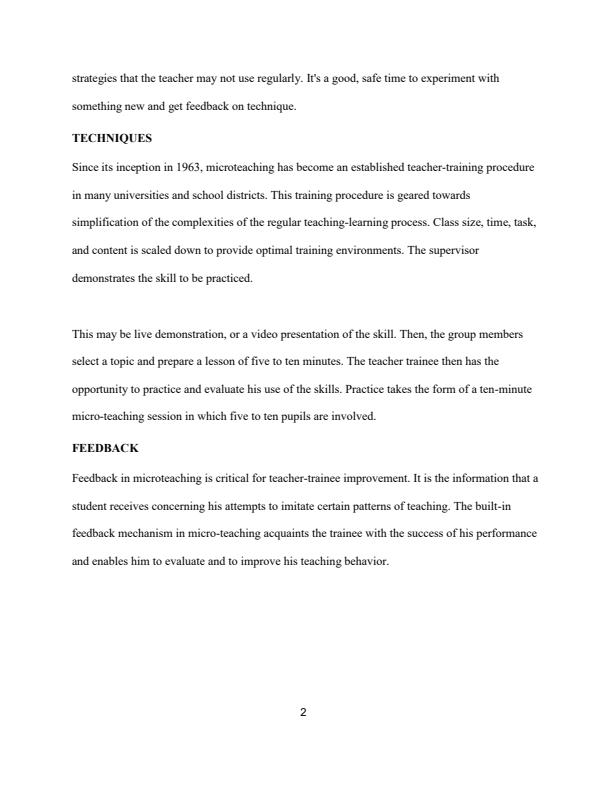 Page 2 – BET 2101: Peer Teaching and Media Notes – Kenyaplex