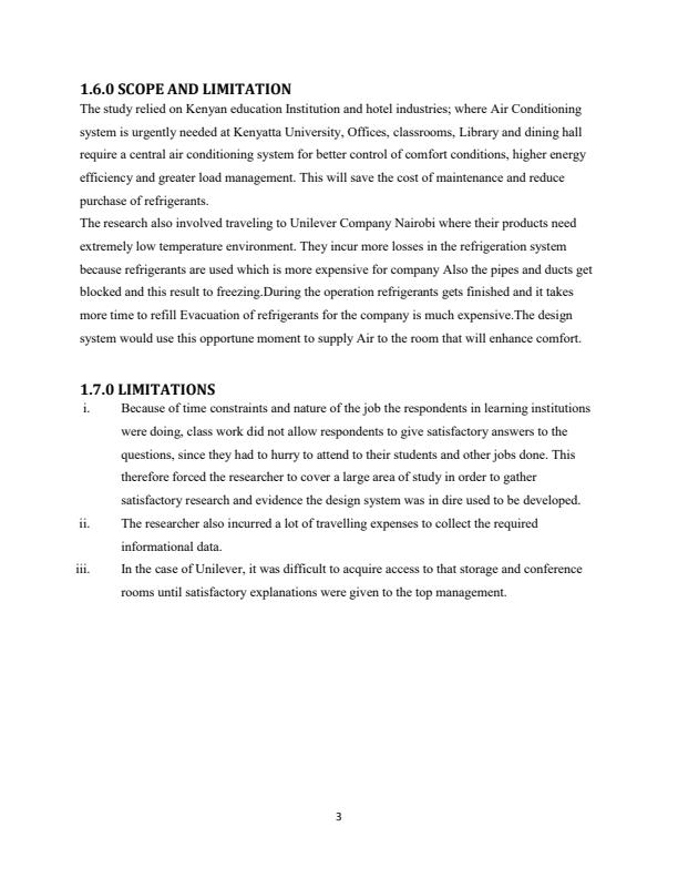 Page 3 – Design and fabrication of an air conditioning system – Kenyaplex
