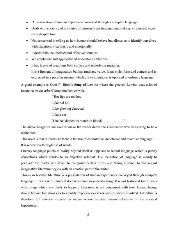 Page 2 – BLA 1111: Critical Reading and Response Notes – Kenyaplex