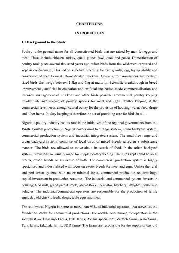 Page 1 – History of Poultry Notes – Kenyaplex