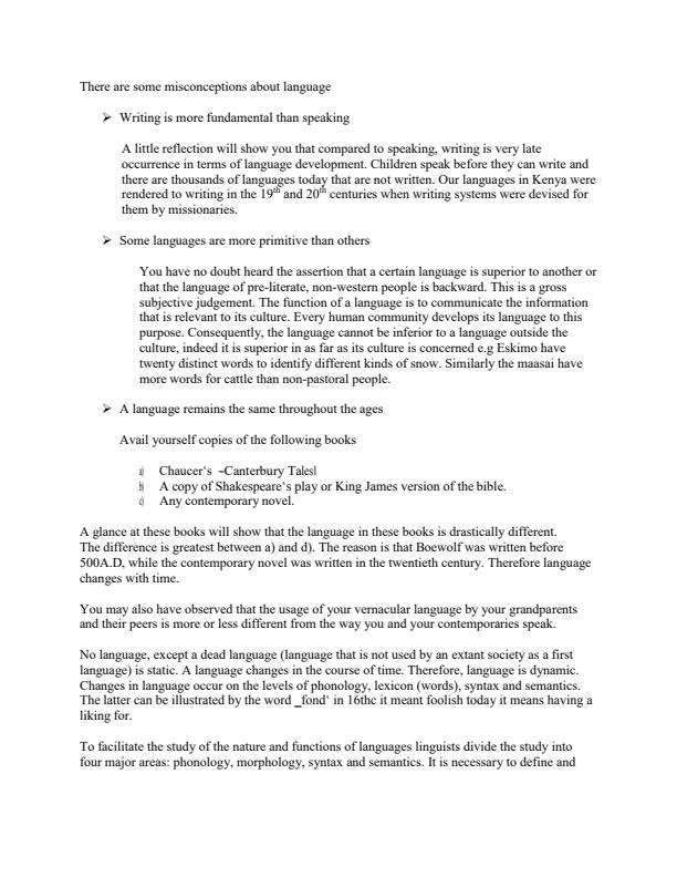 Page 3 – BLA 4115: Advanced Theoretical Studies In Grammar Notes – Kenyaplex