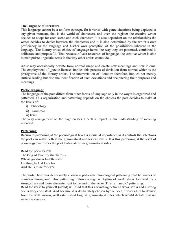 Page 3 – BET 3201: Subject Methods in English Notes – Kenyaplex