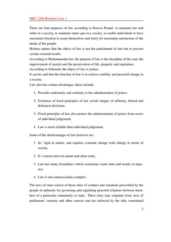 Page 2 – HBC 2206: Business Law I Notes – Kenyaplex