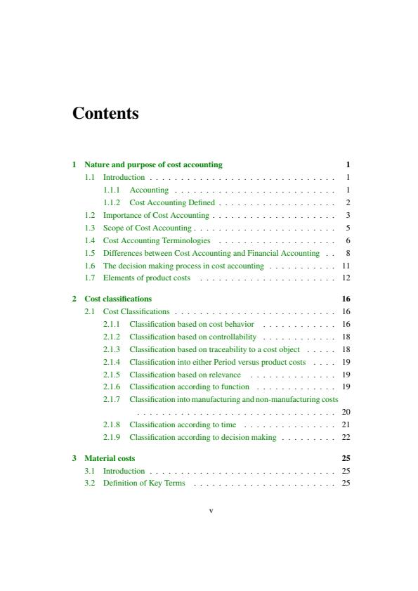 Page 1 – HPS 2213: Cost Accounting Notes – Kenyaplex