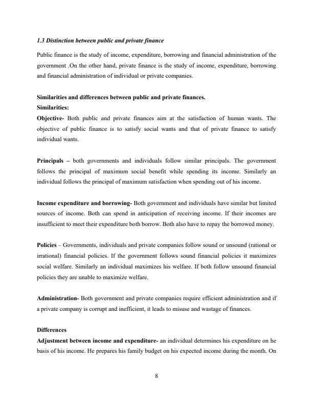 Page 4 – BFM 321: Public Finance 1 Notes – Kenyaplex