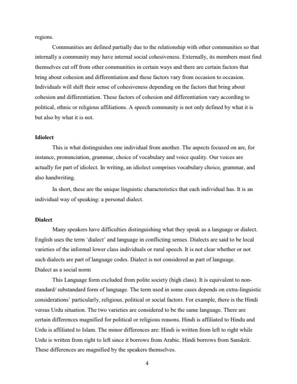 Page 4 – BLA 1217: Sociolinguistics Notes – Kenyaplex