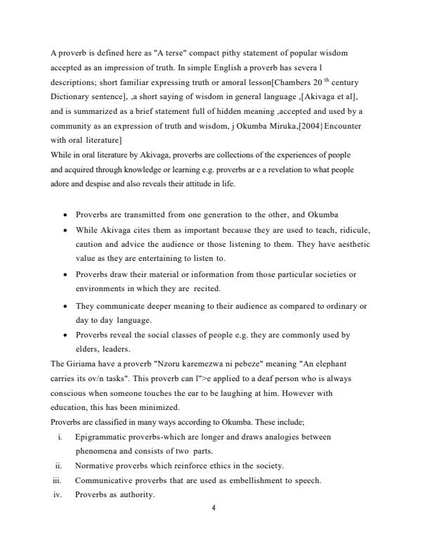 Page 4 – Theory and Methods in Oral Literature Notes – Kenyaplex