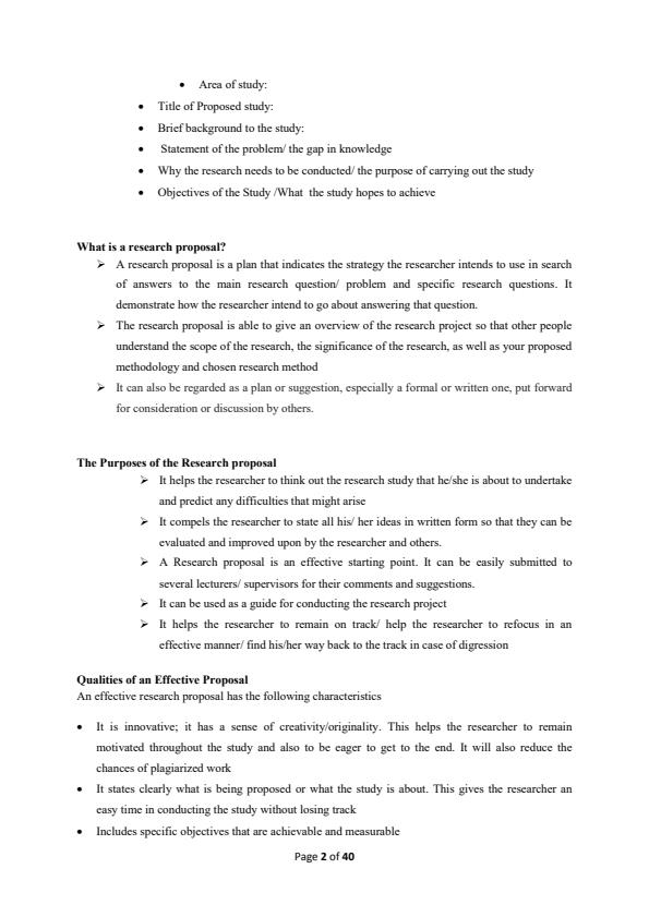 Page 2 – Research Proposal Writing Skills Notes – Kenyaplex