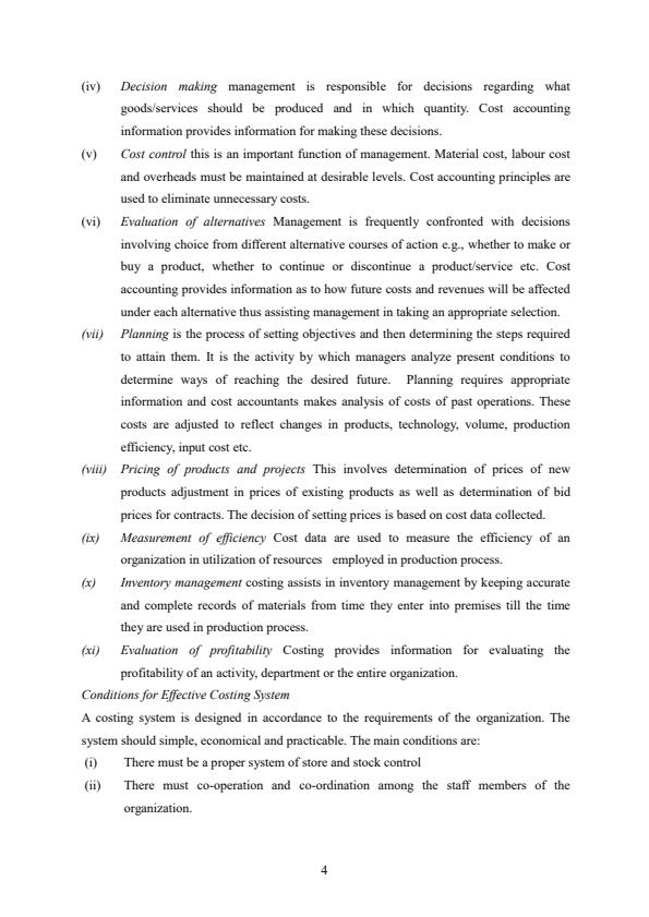 Page 4 – BBM 211: Cost Accounting Notes – Kenyaplex