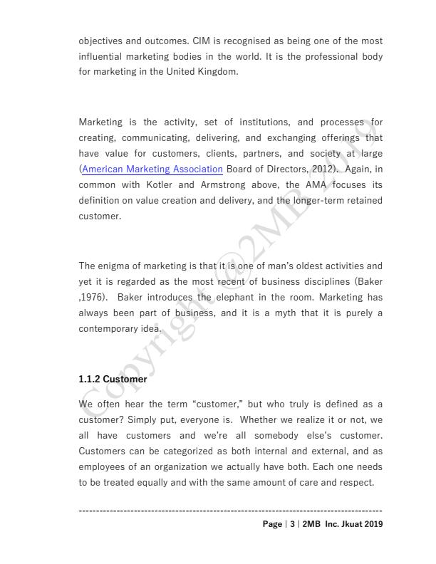 Page 3 – Customer Relationship Management Notes – Kenyaplex