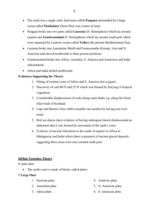 Page 4 – Geography Notes for Form 2 – Kenyaplex