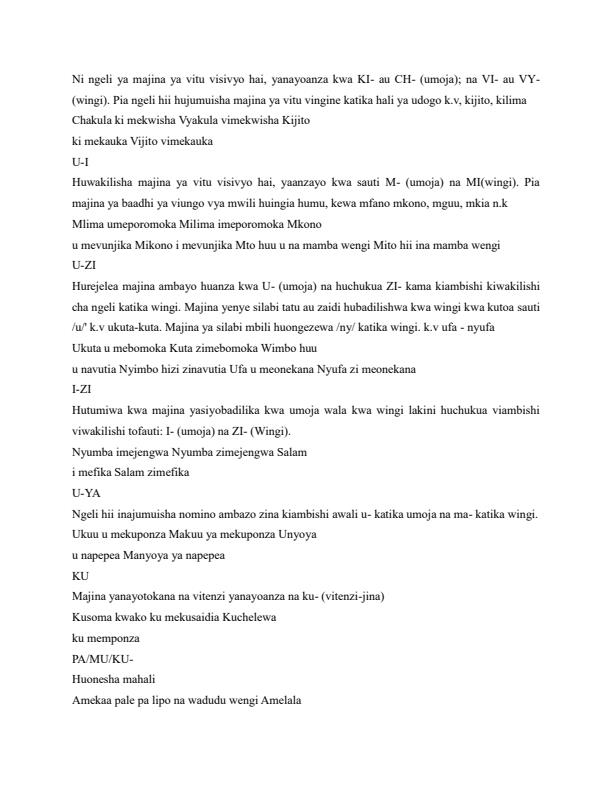 Page 2 – Form 3 Kiswahili Notes – Kenyaplex