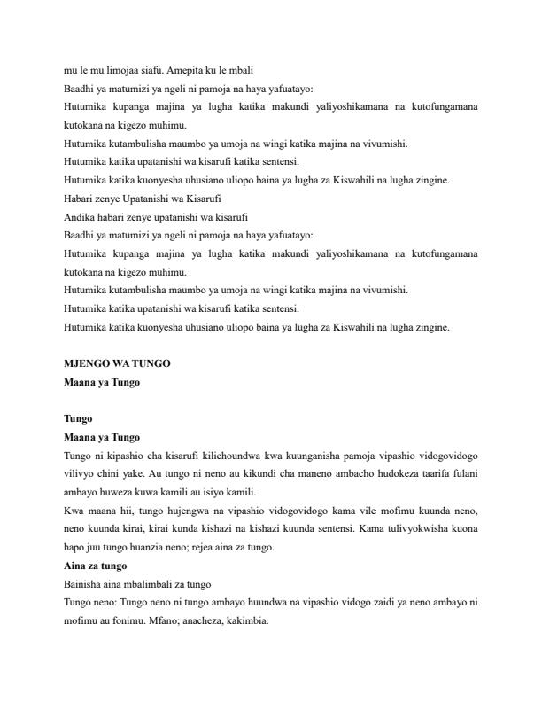 Page 3 – Form 3 Kiswahili Notes – Kenyaplex