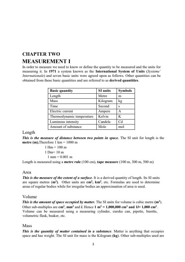 Page 3 – Form 1 Physics Notes for students and teachers – Kenyaplex