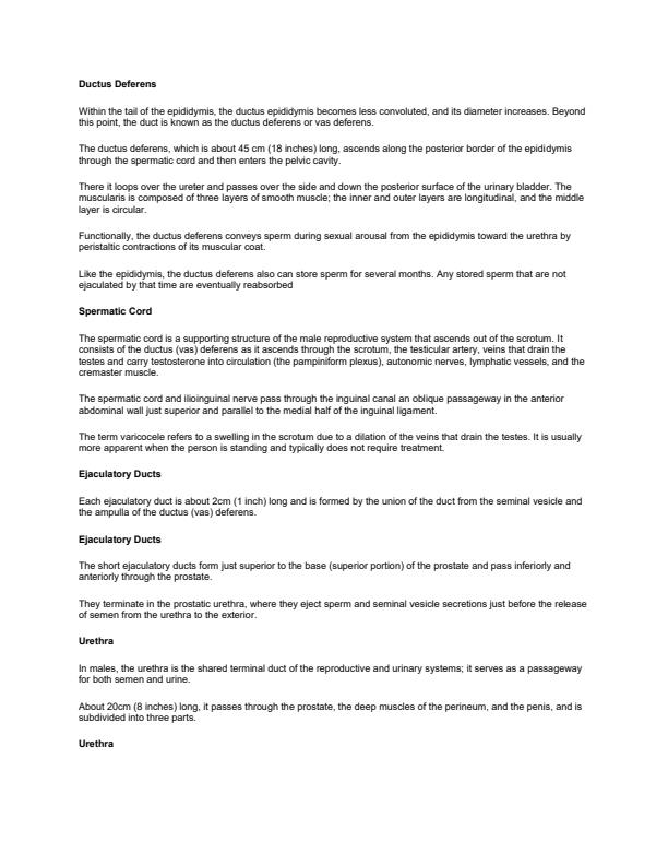 Page 4 – Human Anatomy Notes: Bachelor of Science in Food Nutrition and Dietetics – Kenyaplex