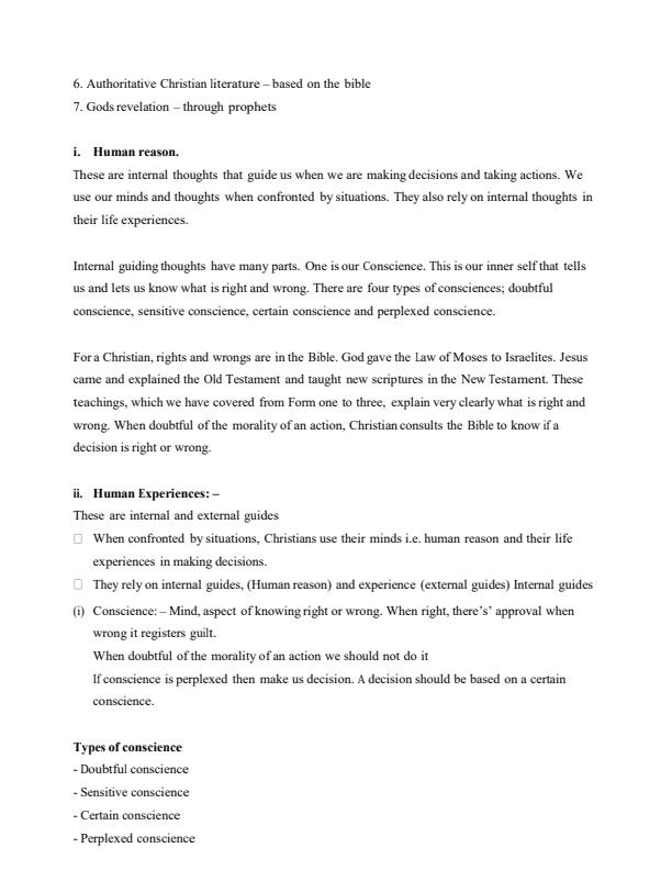 Page 2 – Form 4 CRE Notes – Kenyaplex