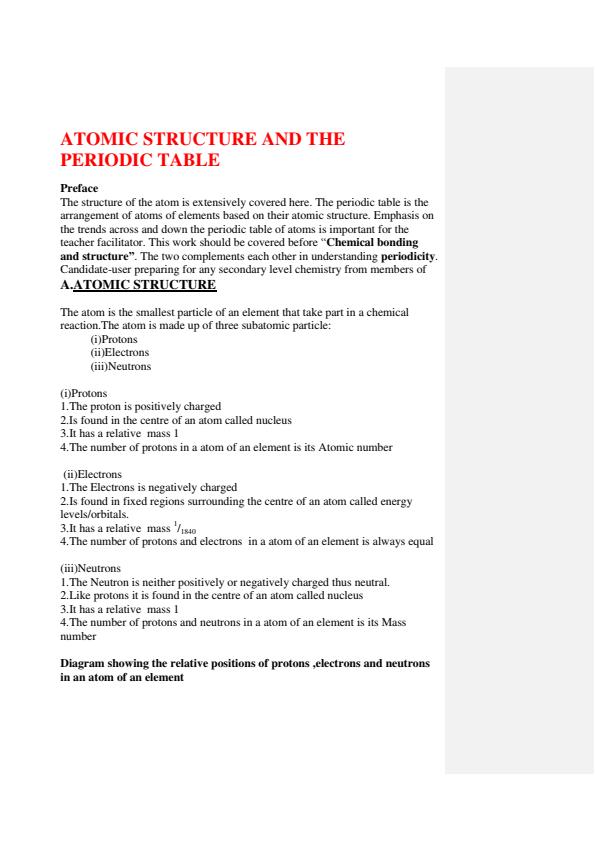 Page 1 – Form 2 Chemistry Notes – Kenyaplex
