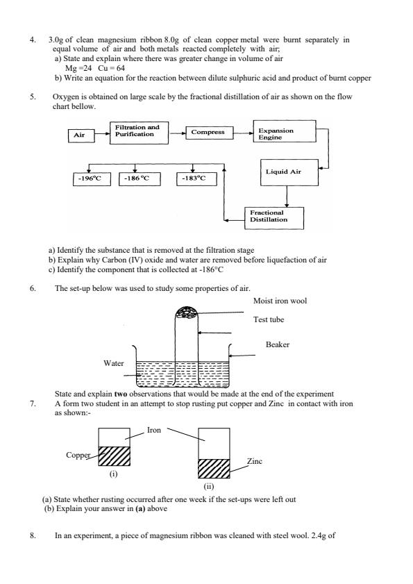 Page 3 – Chemistry KCSE Revision Questions and Answers Form One to Form Four – Kenyaplex