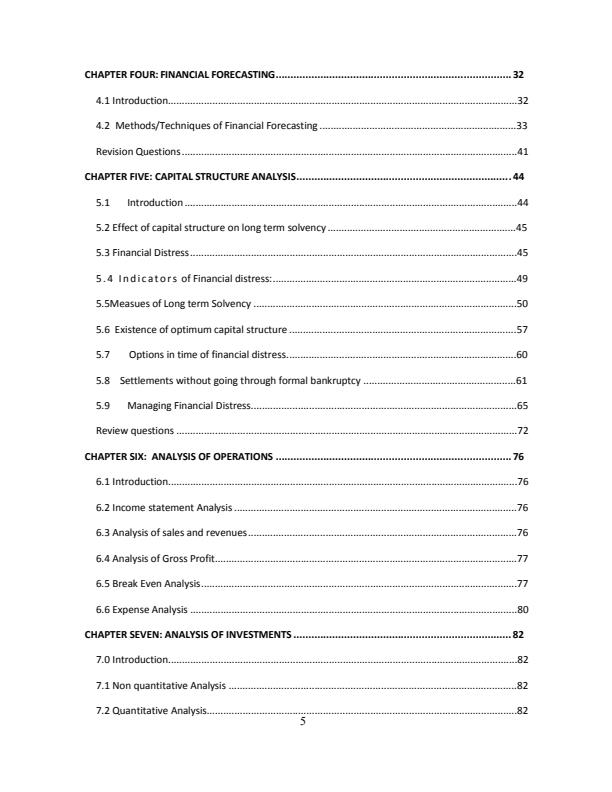 Page 4 – BAF4101: Financial Statement and Analysis Notes – Kenyaplex