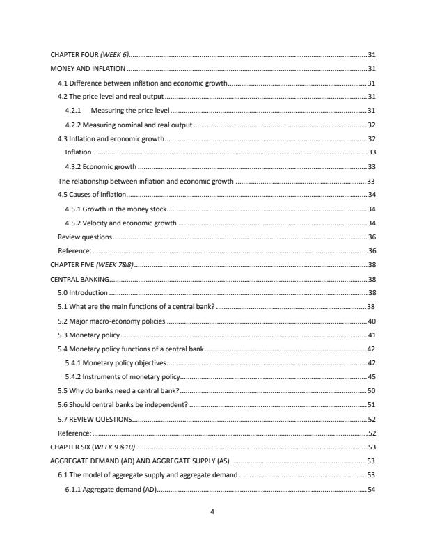 Page 2 – BAF4107: Monetary Theory and Policy Notes – Kenyaplex