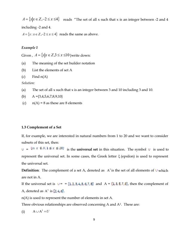 Page 4 – DAF1104: Quantitative Methods Notes – Kenyaplex