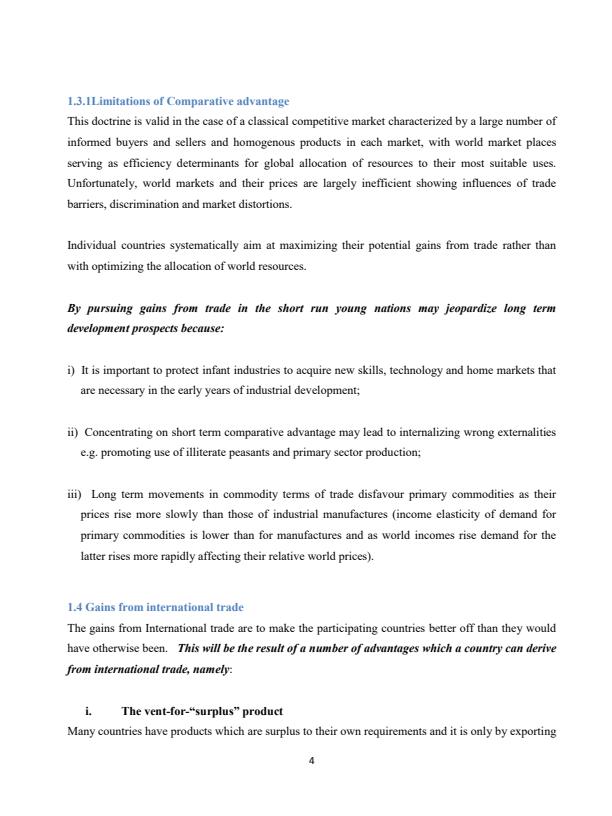 Page 4 – DAF1205: Foreign Exchange and International Trade Notes – Kenyaplex