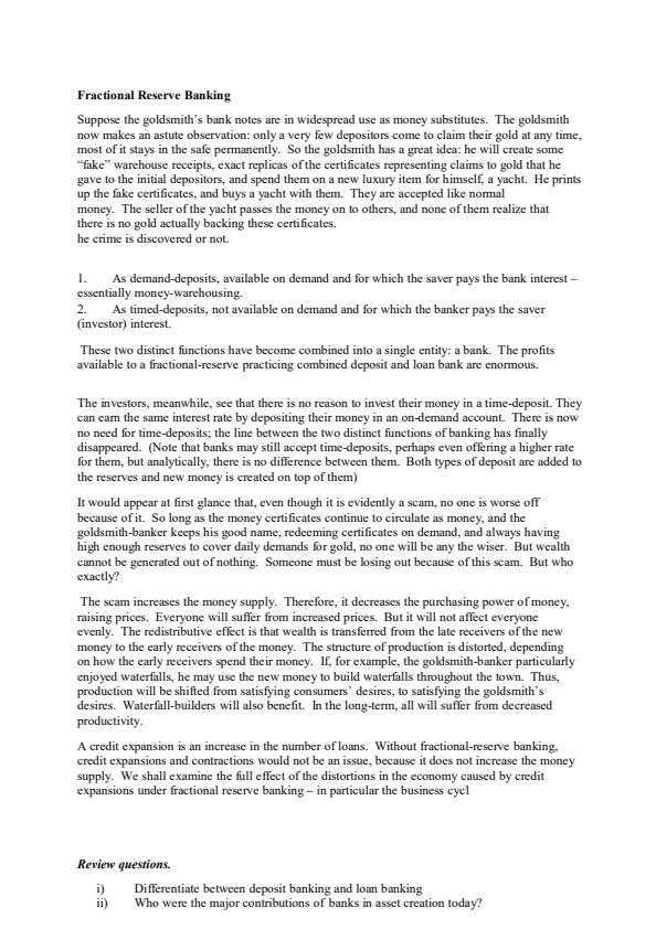 Page 3 – DAF1302: Bank Assets and Liabilities Management Notes – Kenyaplex