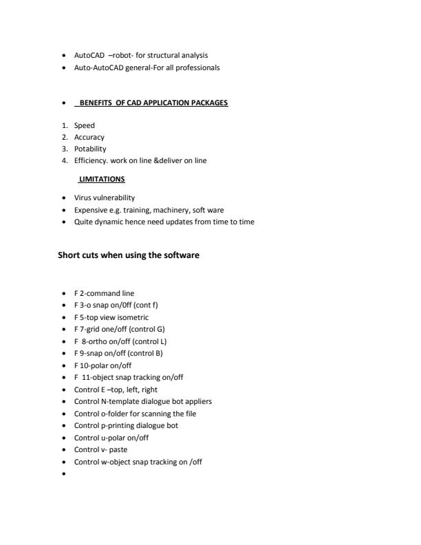 Page 2 – Computer Aided Drawing Notes – Kenyaplex