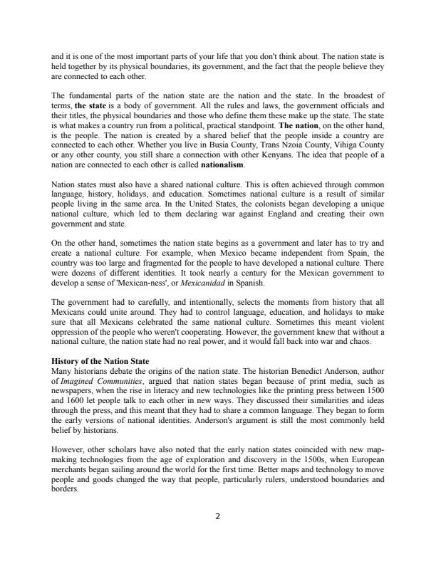 Page 2 – IRD 200: State, Society and Development Notes – Kenyaplex