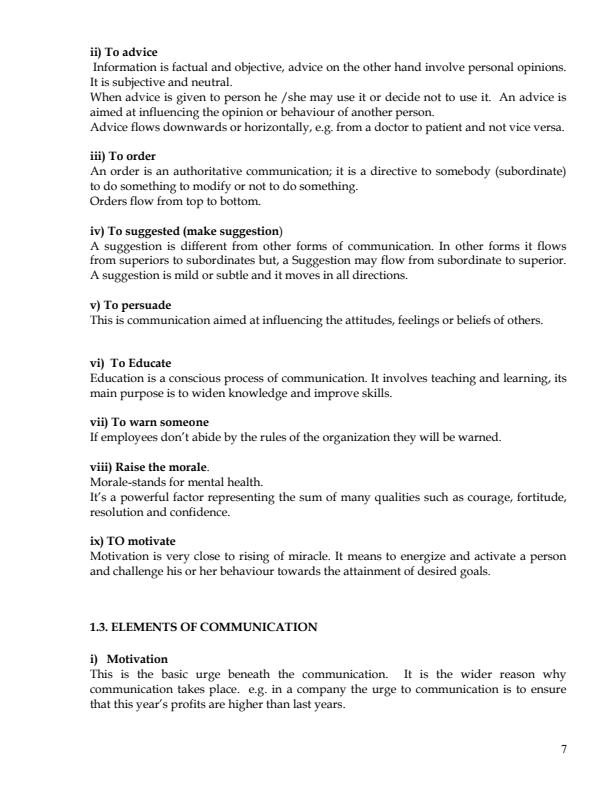 Page 4 – BUCU 001: Communication skills Notes – Kenyaplex