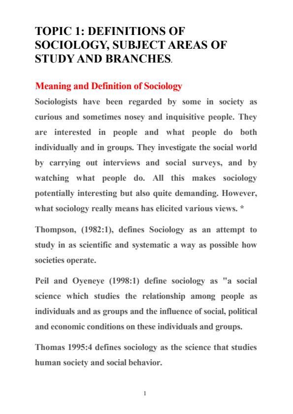 Page 1 – EDE 411: Sociology of Education Notes – Kenyaplex