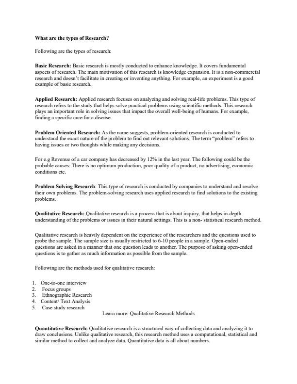 Page 2 – Describe  (a) Research process. (b) Guiding principle in choosing research topic. (c) Research process – Kenyaplex