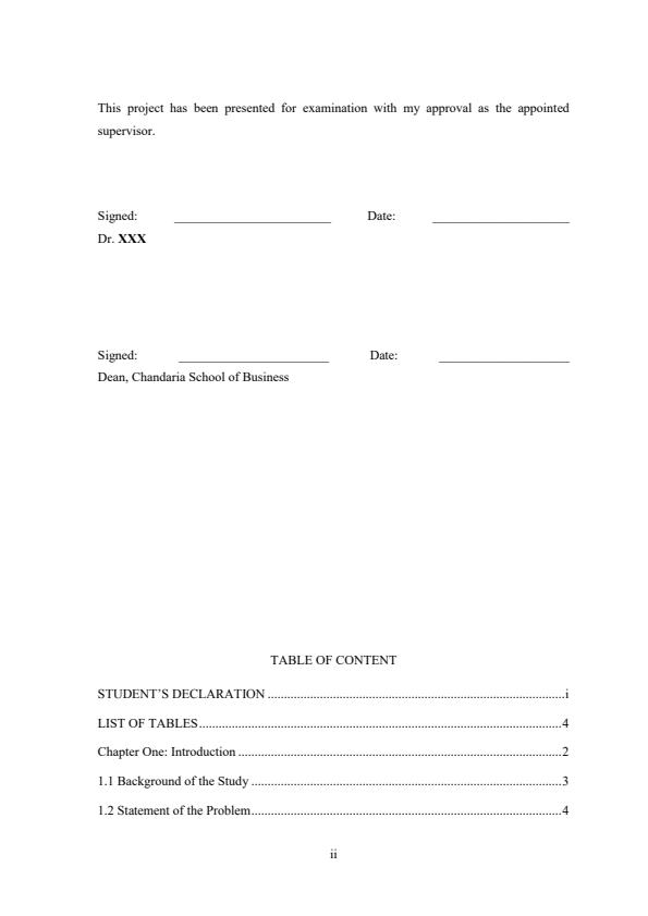 Page 2 – Effect of organization culture on performance of telecommunication companies: BSc Finance Research Project Report – Kenyaplex